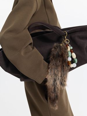 

Брелок-обвес из экомеха