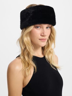 

Повязка на голову из экомеха