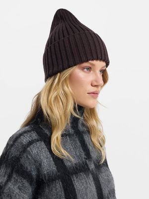 

Вязаная шапка бини