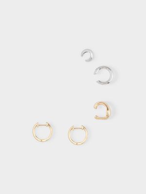 

Серьги и каффы в наборе