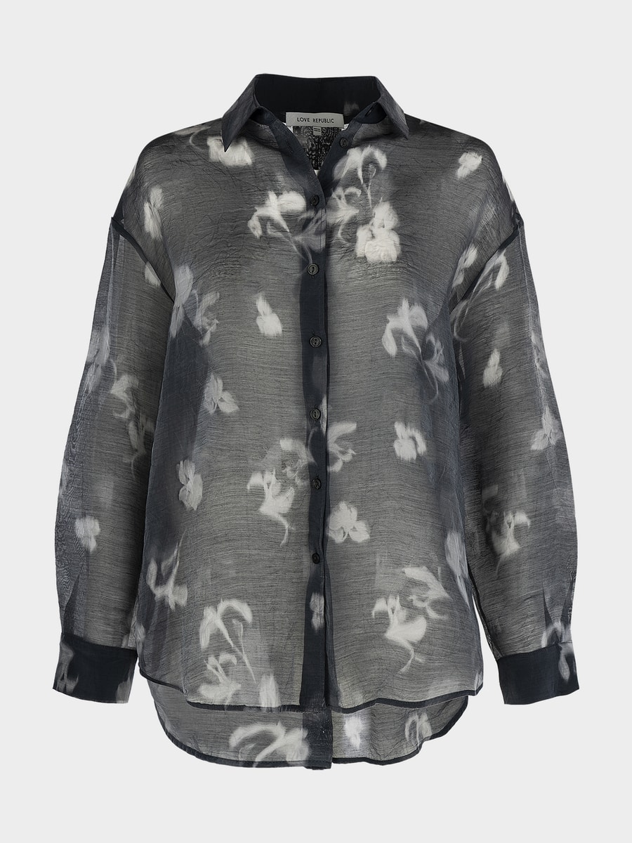 Блузка из тенселя