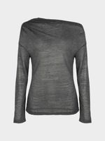 Лонгслив асимметричного кроя