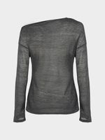 Лонгслив асимметричного кроя