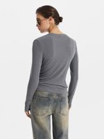 Лонгслив с вискозой