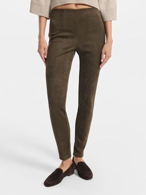 

Легинсы из экозамши