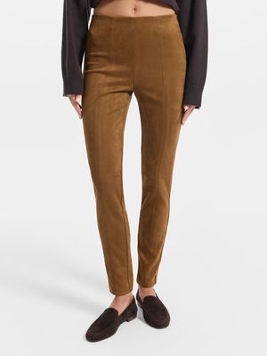 

Легинсы из экозамши