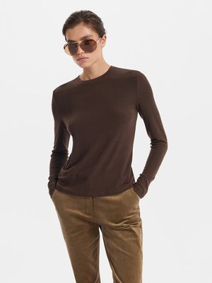 

Лонгслив с вискозой