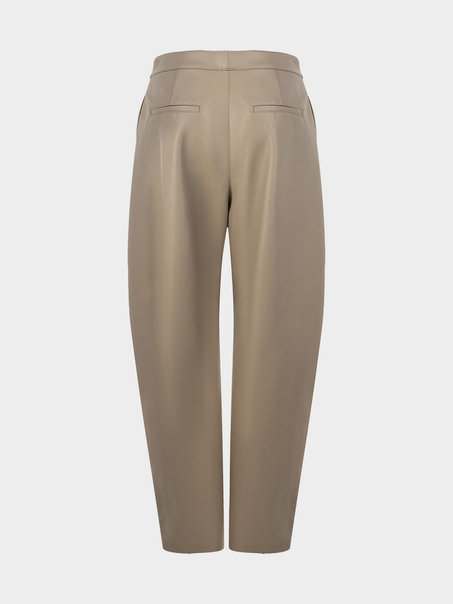 Брюки из экокожи