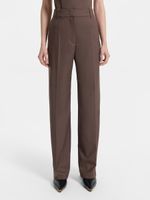 Брюки из шерсти и вискозы