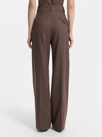 Брюки из шерсти и вискозы