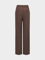 Брюки из шерсти и вискозы