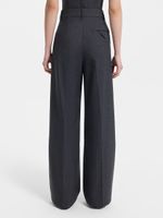 Брюки из шерсти и вискозы