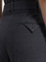 Брюки из шерсти и вискозы