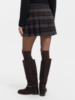 Юбка мини в складку