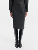 Юбка-карандаш из экокожи