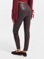 Легинсы из экокожи