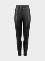 Легинсы из экокожи