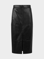 Юбка-карандаш из экокожи