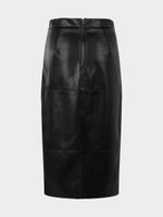 Юбка-карандаш из экокожи