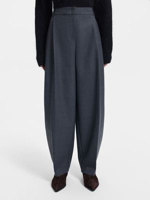 

Брюки barrel leg из шерсти