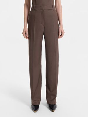 

Брюки из шерсти и вискозы