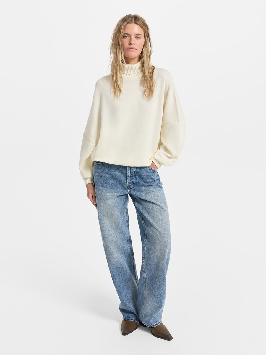 Свитер оверсайз из шерсти 5450318813-60