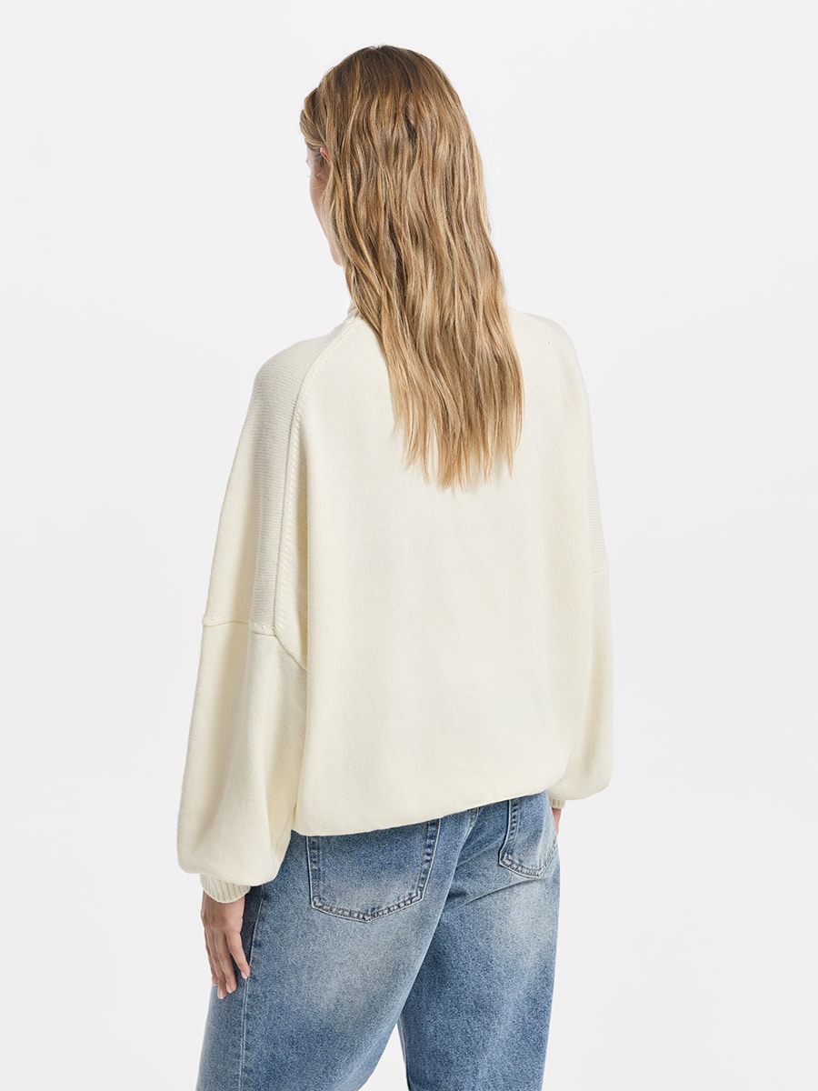 Свитер оверсайз из шерсти 5450318813-60