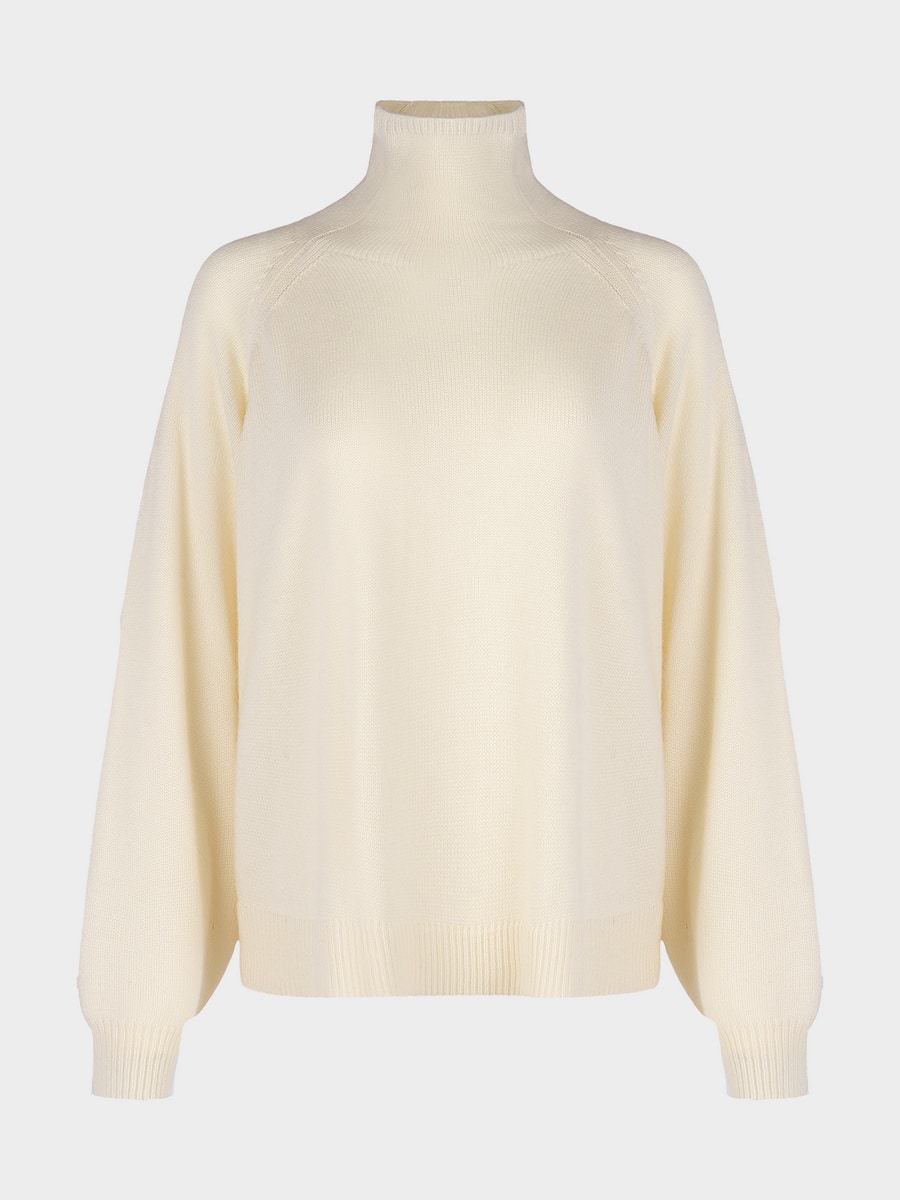 Свитер оверсайз из шерсти