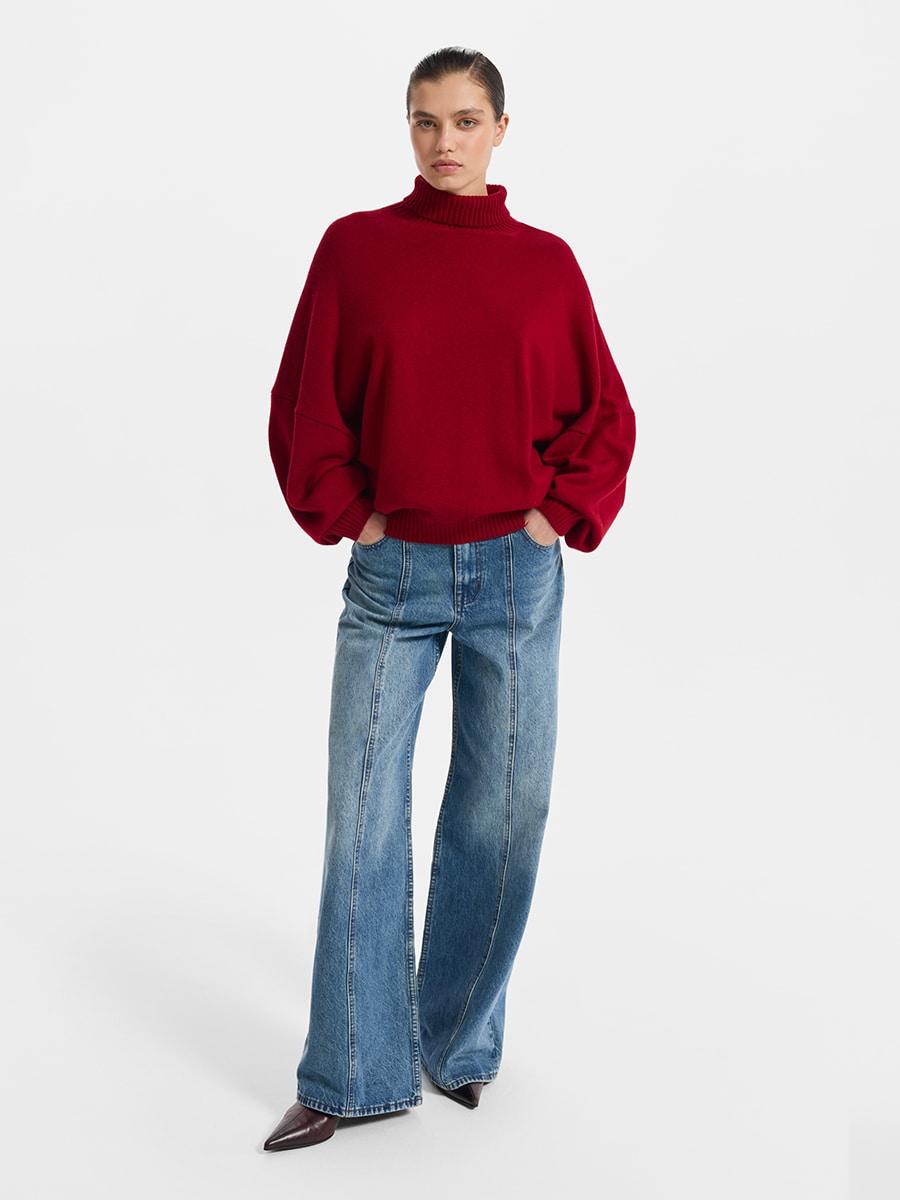 Свитер оверсайз из шерсти 5450318813-70