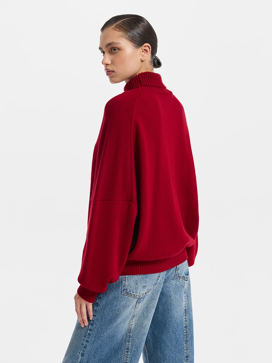 Свитер оверсайз из шерсти 5450318813-70