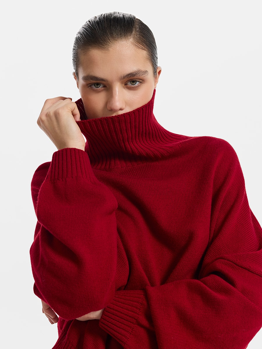Свитер оверсайз из шерсти 5450318813-70