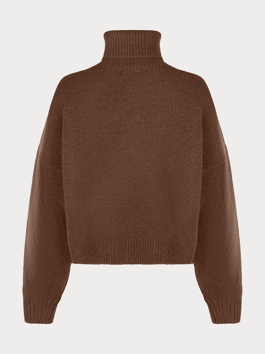 Свитер прямого кроя