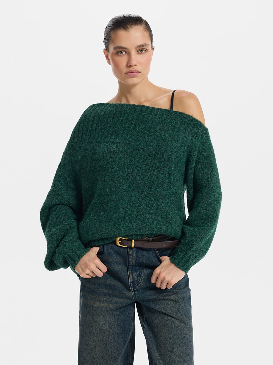 Джемпер с шерстью