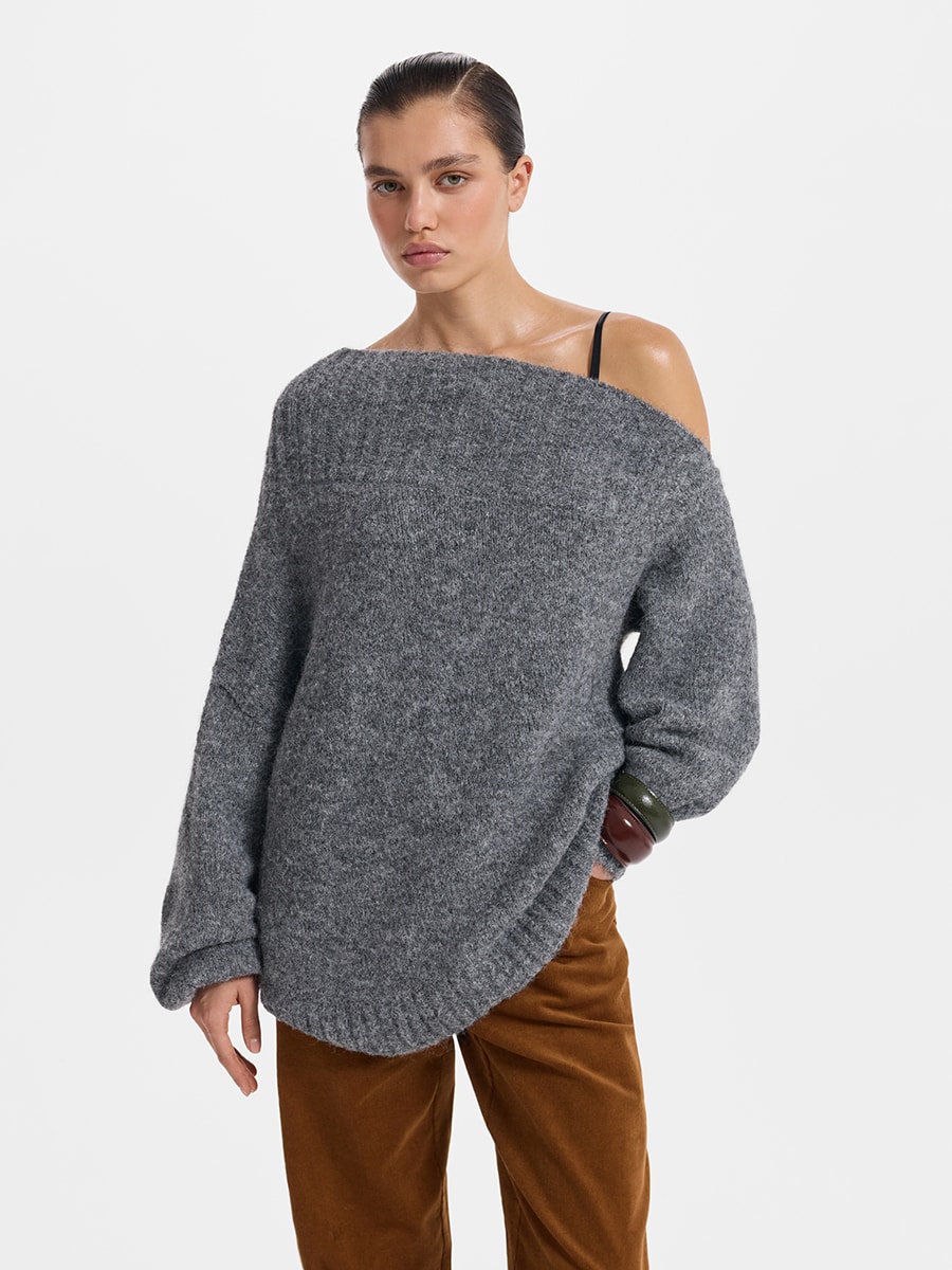 Джемпер с шерстью