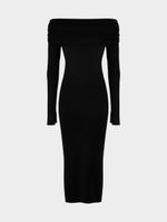 Трикотажное платье миди 