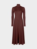 Трикотажное платье миди