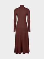 Трикотажное платье миди