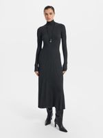 Трикотажное платье миди