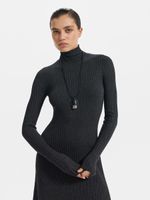 Трикотажное платье миди