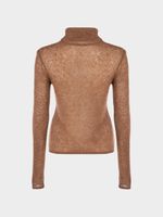 Водолазка из шерсти альпака