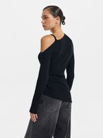 Джемпер асимметричного кроя