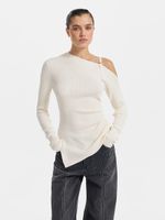 Джемпер асимметричного кроя