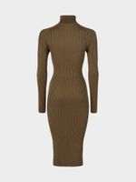 Трикотажное платье миди