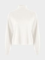 Свитер из тенселя с шерстью