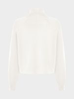 Свитер из тенселя с шерстью