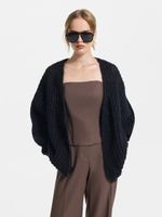 Кардиган из мохера и шерсти