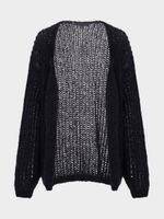 Кардиган из мохера и шерсти