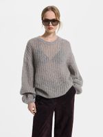 Джемпер из мохера и шерсти