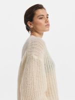 Джемпер из мохера и шерсти