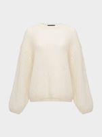 Джемпер из мохера и шерсти